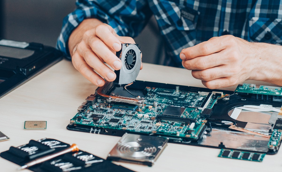 manutenção de notebook