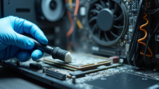 Limpeza interna de hardware