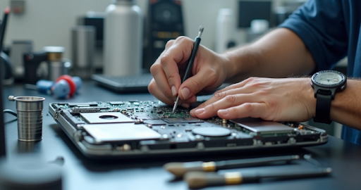 Manutenção técnica de notebook
