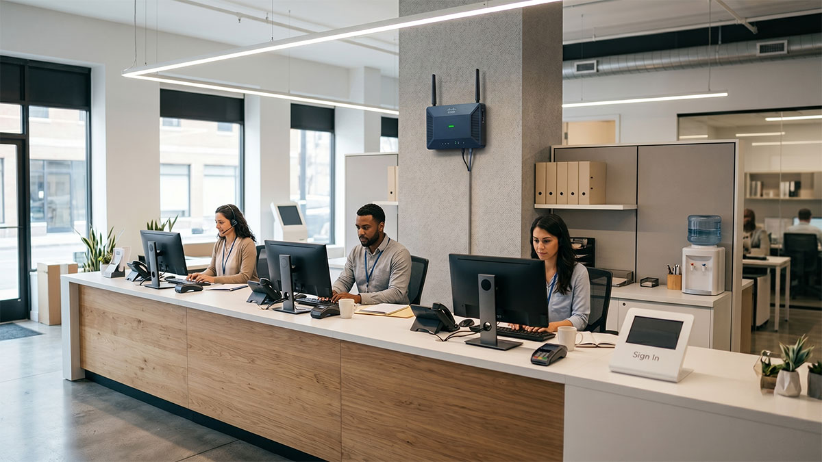 Configura&ccedil;&atilde;o de rede Wi-Fi para empresas em Ubatuba