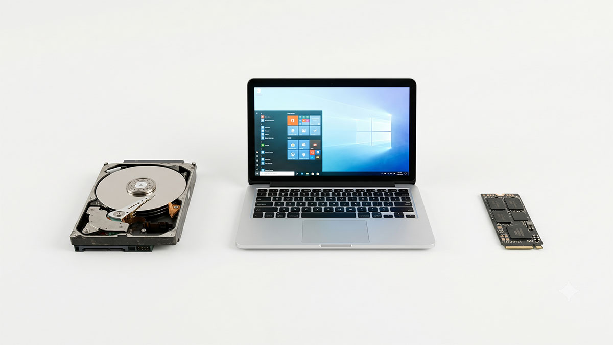 clonar HD para SSD notebook