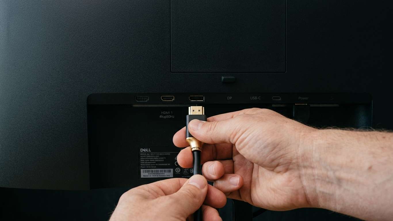 monitor sem imagem